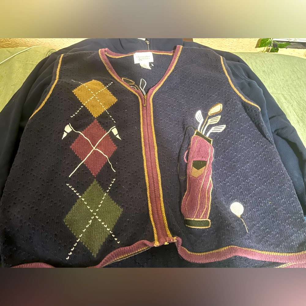 Vintage golf vest